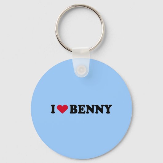 IK HOOP VAN BENNY SLEUTELHANGER (Voorkant)