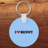 IK HOOP VAN BENNY SLEUTELHANGER (Voorkant)