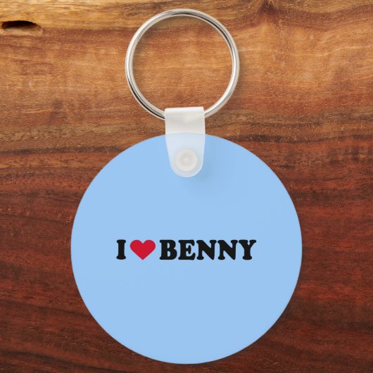 IK HOOP VAN BENNY SLEUTELHANGER (Voorkant)