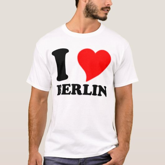 IK HOOP VAN BERLIN 3D T-SHIRT (Voorkant)