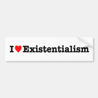 "IK HOOP VAN BESTAAN" BUMPERSTICKER