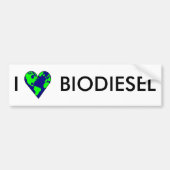 IK HOOP VAN BIODIESEL BUMPERSTICKER (Voorkant)