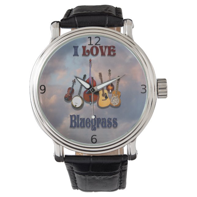 IK HOOP VAN BLUEGRASS HORLOGE (Voorkant)