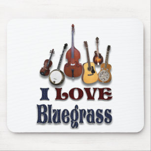 IK HOOP VAN BLUEGRASS MOUSEPAD MUISMAT
