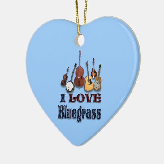 IK HOOP VAN BLUEGRASS-ORNAMENT KERAMISCH ORNAMENT (Links)