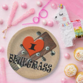 IK HOOP VAN BLUEGRASS PAPIEREN BORDJE (Feest)