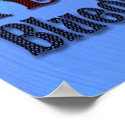 IK HOOP VAN BLUEGRASS - POSTER (Hoek)