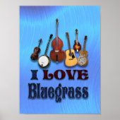 IK HOOP VAN BLUEGRASS - POSTER (Voorkant)