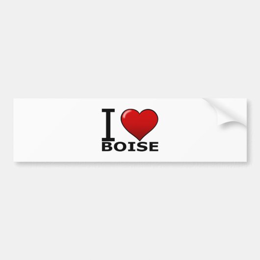 IK HOOP VAN BOISE, ID - IDAHO BUMPERSTICKER (Voorkant)