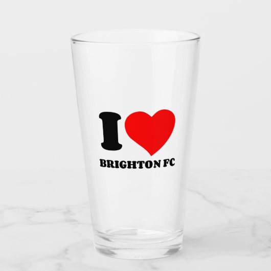 IK HOOP VAN BRIGHTON FC GLAS (Voorkant)