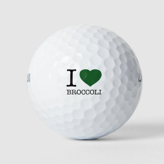 IK HOOP VAN BROCCOLI GOLFBALLEN (Voorkant)