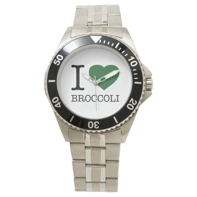 IK HOOP VAN BROCCOLI HORLOGE (Voorkant)