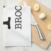 IK HOOP VAN BROCCOLI THEEDOEK (Quarter Fold)