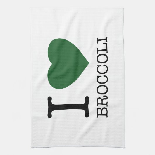 IK HOOP VAN BROCCOLI THEEDOEK (Verticaal)