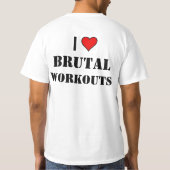 IK HOOP VAN BRUTALE WERKOUTEN T-SHIRT (Achterkant)
