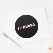 IK HOOP VAN BUBBA RONDE STICKER (Envelop)