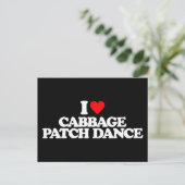 IK HOOP VAN CABBAGE PATCH DANCE BRIEFKAART (Staand voorkant)