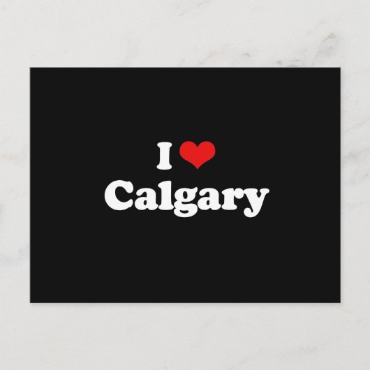 IK HOOP VAN CALGARY BRIEFKAART (Voorkant)