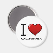 IK HOOP VAN CALIFORNIA MAGNEET (Voorkant / Achterkant)