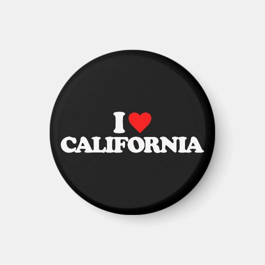 IK HOOP VAN CALIFORNIA MAGNEET (Voorkant)