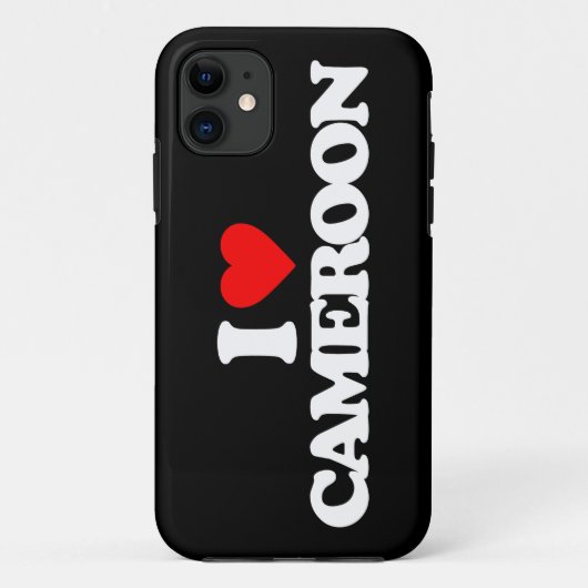 IK HOOP VAN CAMEROON Case-Mate iPhone CASE (Achterkant)