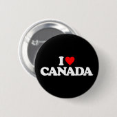 IK HOOP VAN CANADA RONDE BUTTON 5,7 CM (Voorkant /achterkant)