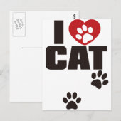 IK HOOP VAN CAT BRIEFKAART (Voorkant / Achterkant)