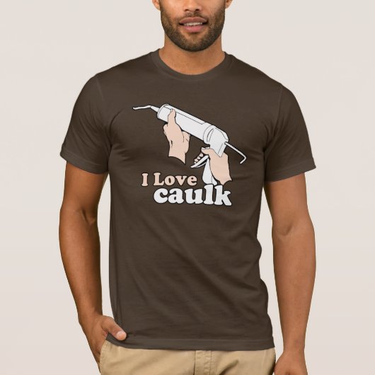 IK HOOP VAN CAULK T-SHIRT (Voorkant)