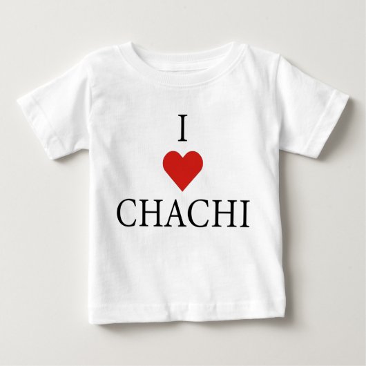 IK HOOP VAN CHACHI Baby T-Shirt  (Voorkant)