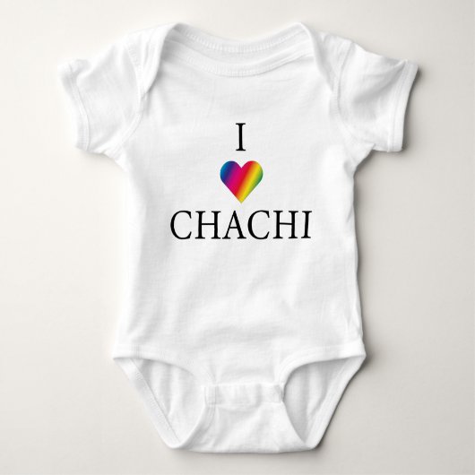 IK HOOP VAN CHACHI RAINBOW HEART ROMPER (Voorkant)