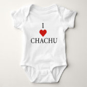 IK HOOP VAN CHACHU Baby Bodysuit (Voorkant)