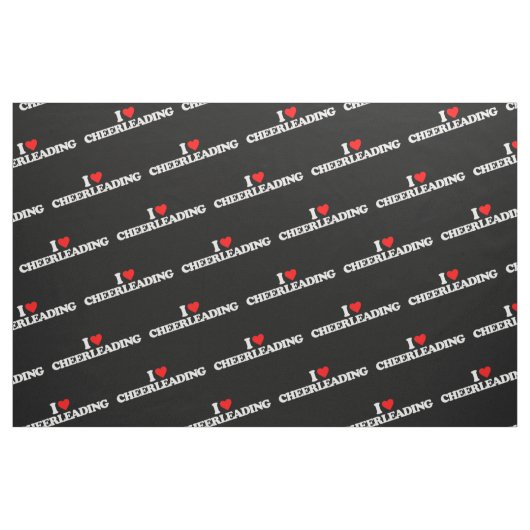 IK HOOP VAN CHEERLEIDING STOF (Fat Quarter)