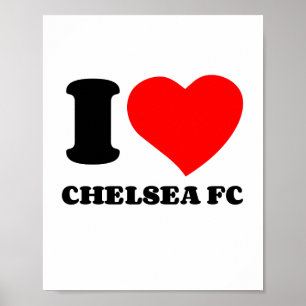IK HOOP VAN CHELSEA FC POSTER