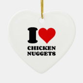 IK HOOP VAN CHICKEN NUGGGETS KERAMISCH ORNAMENT (Voorkant)