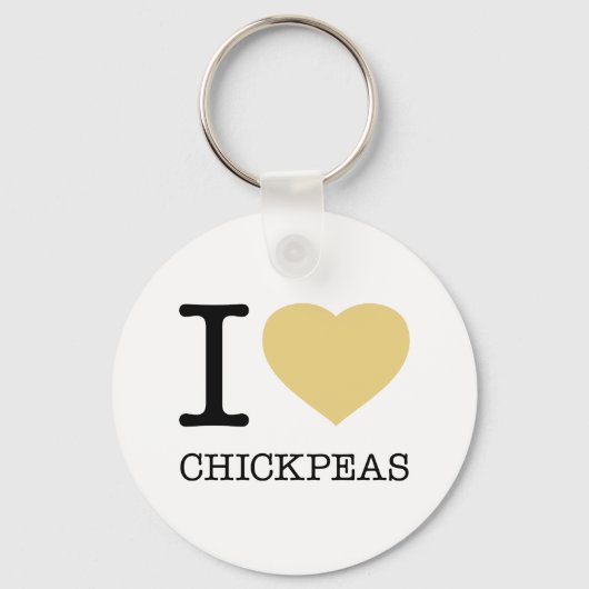 IK HOOP VAN CHICKPEAS SLEUTELHANGER (Voorkant)