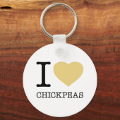 IK HOOP VAN CHICKPEAS SLEUTELHANGER (Voorkant)