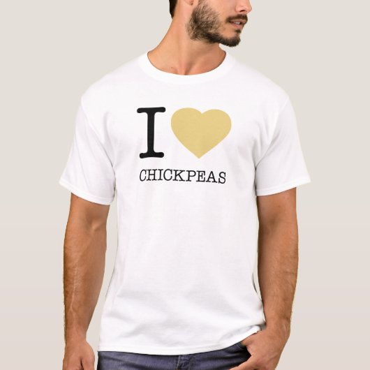 IK HOOP VAN CHICKPEAS T-SHIRT (Voorkant)