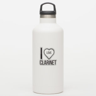 IK HOOP VAN CLARINET STICKER