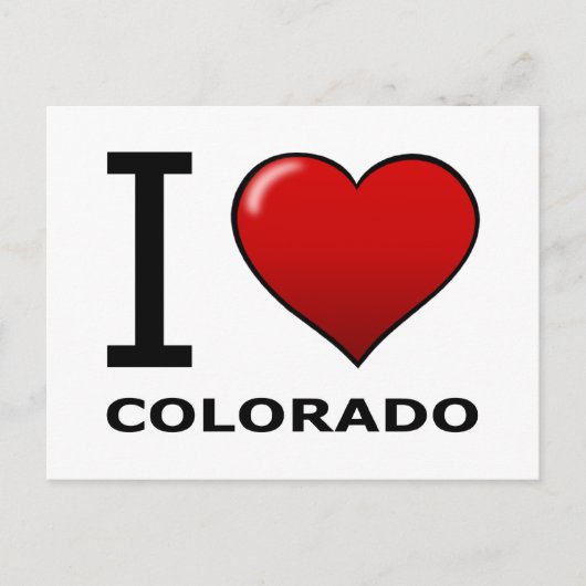 IK HOOP VAN COLORADO BRIEFKAART (Voorkant)
