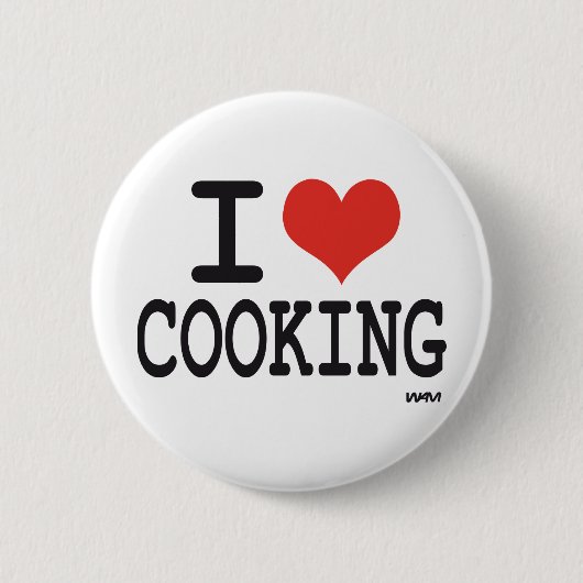 IK HOOP VAN COOKING RONDE BUTTON 5,7 CM (Voorkant)