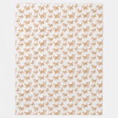 IK HOOP VAN CORGIS Fleece Blanket (Voorkant)