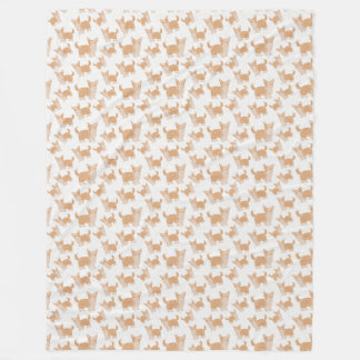 IK HOOP VAN CORGIS Fleece Blanket Deken