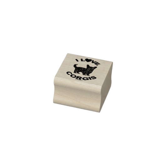 IK HOOP VAN CORGIS RUBBERSTEMPEL (Stempel)