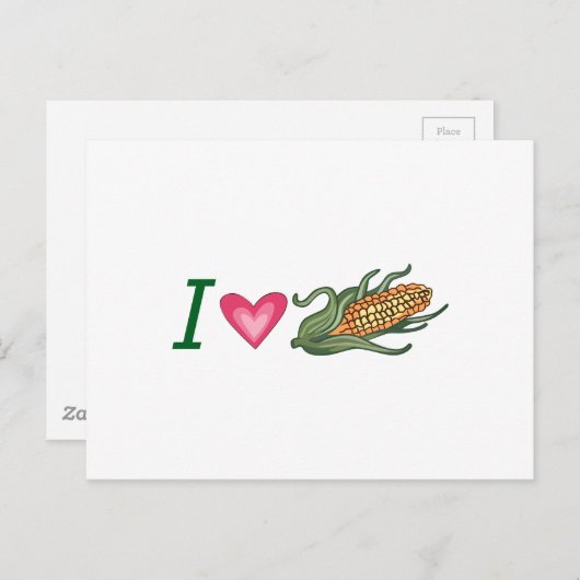 IK HOOP VAN CORN BRIEFKAART (Voorkant / Achterkant)