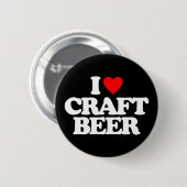 IK HOOP VAN CRAFT BEER RONDE BUTTON 5,7 CM (Voorkant /achterkant)
