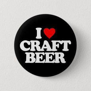 IK HOOP VAN CRAFT BEER RONDE BUTTON 5,7 CM