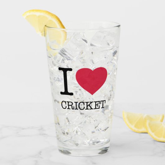IK HOOP VAN CRICKET GLAS (Voorkant ijs)
