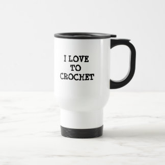 IK HOOP VAN CROCHET Travel Mug Reisbeker