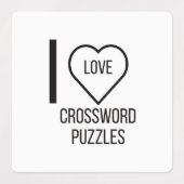 IK HOOP VAN CROSSWORD-PUZZZLES LABELS (Design 1)