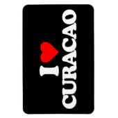 IK HOOP VAN CURACAO MAGNEET (Verticaal)